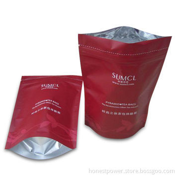 Packing Pouch with Zipper Lock, Customized Printing Designs and Sizes are Accepted